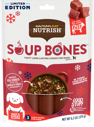 Soup Bones™ Real Beef &amp; Barley Flavor
 bag
