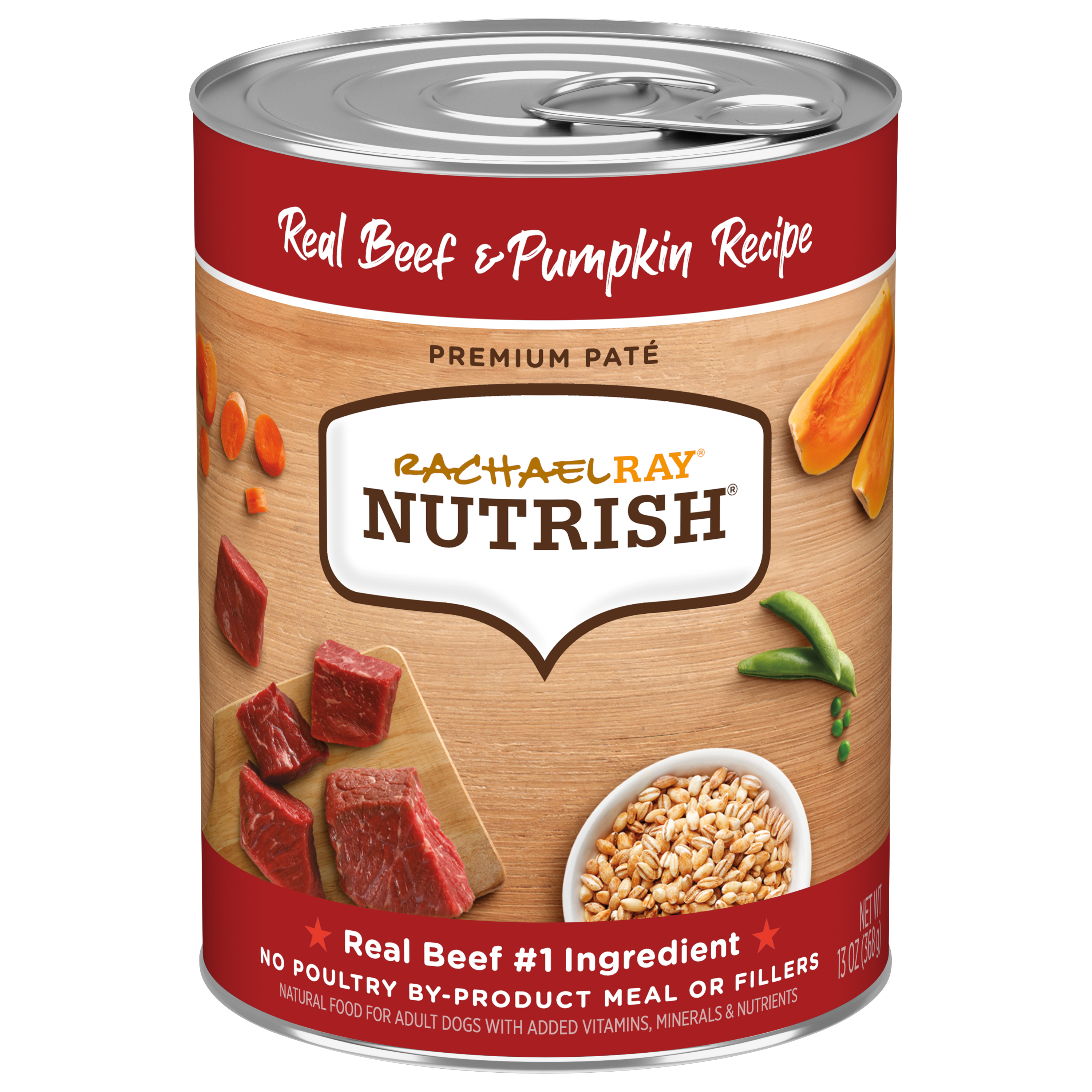 &nbsp;Real Beef &amp; Pumpkin Wet Dog Food | Rachael Ray®&nbsp;Nutrish®
 bag