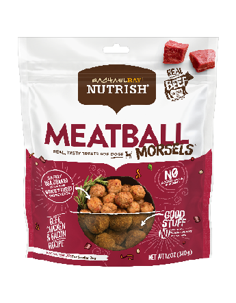 Meatball Morsels Dog Treats
 bag