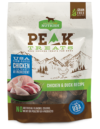 PEAK Chicken & Duck Recipe Dog Treats 