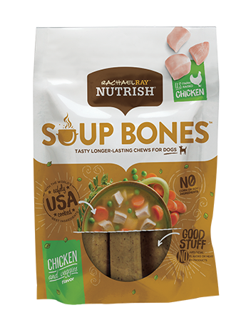 Soup Bones™ Real Chicken & Veggies Long Lasting Dog Chews 