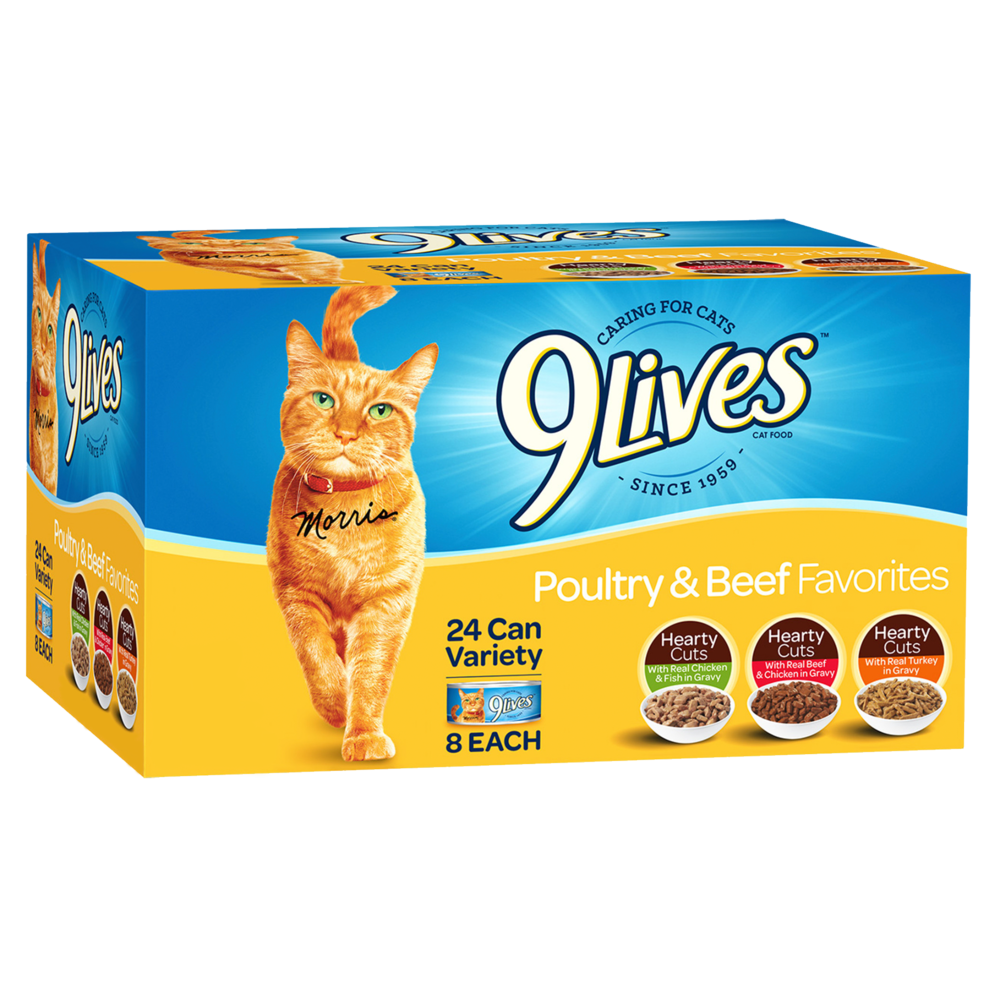 9 lives gravy favorites