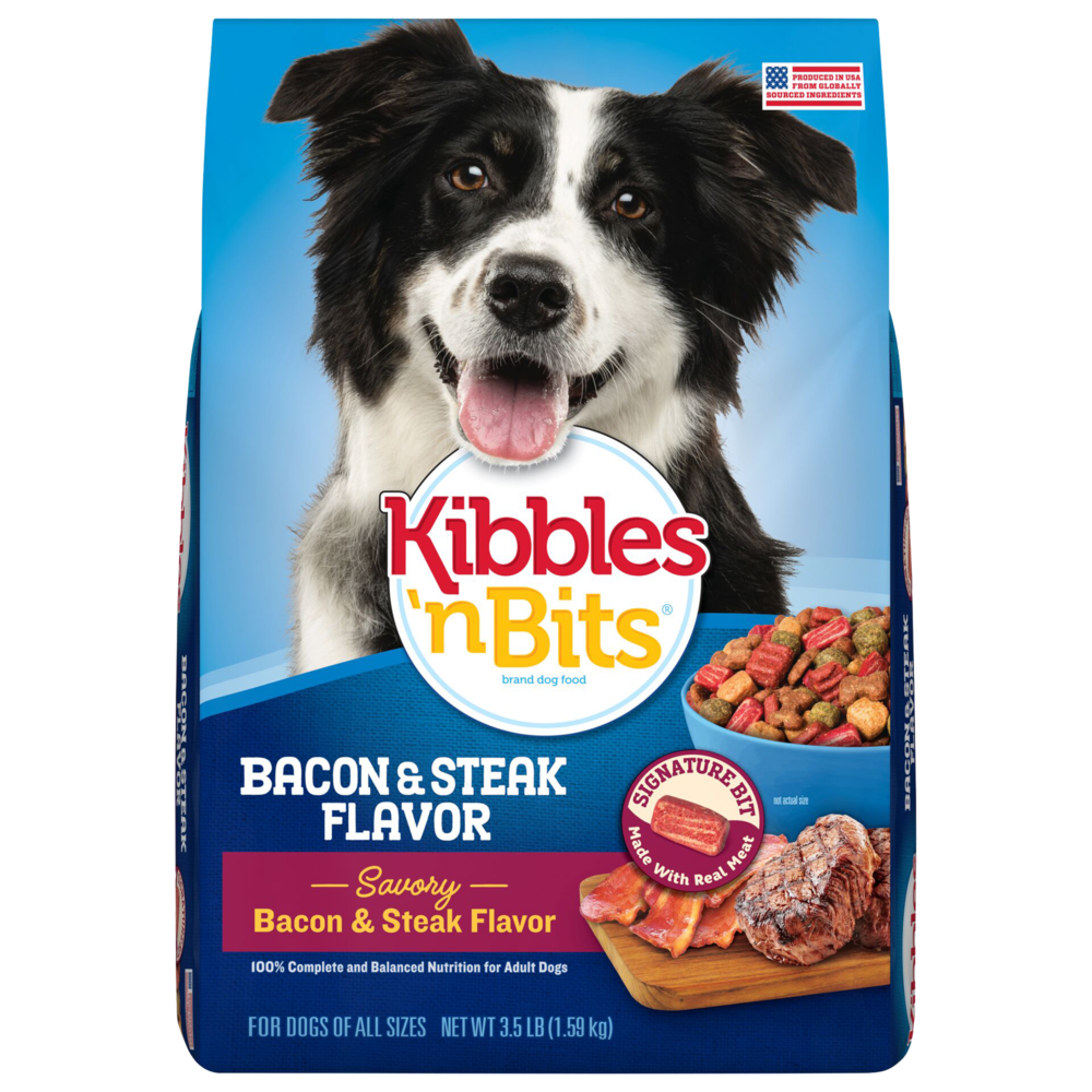 Bacon Steak Flavor Kibbles n Bits