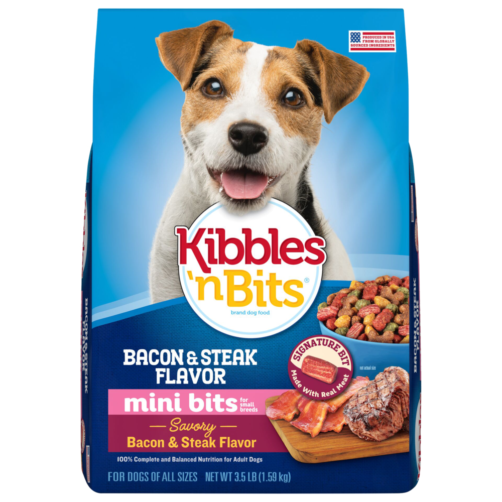 Mini Bits Bistro Oven Roasted Beef Flavor| Kibbles ‘n Bits®