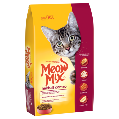 Hairball Control Cat Food | Meow Mix®