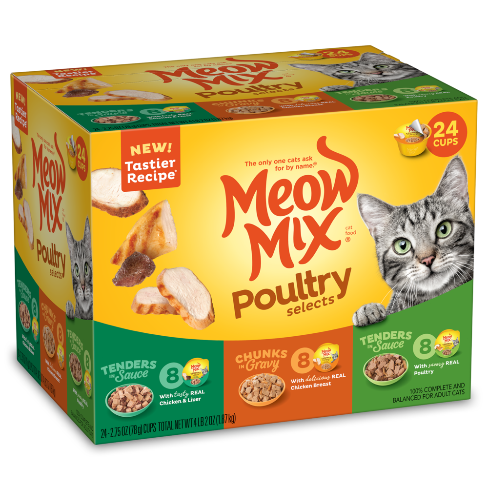 Meow mix outlet chicken