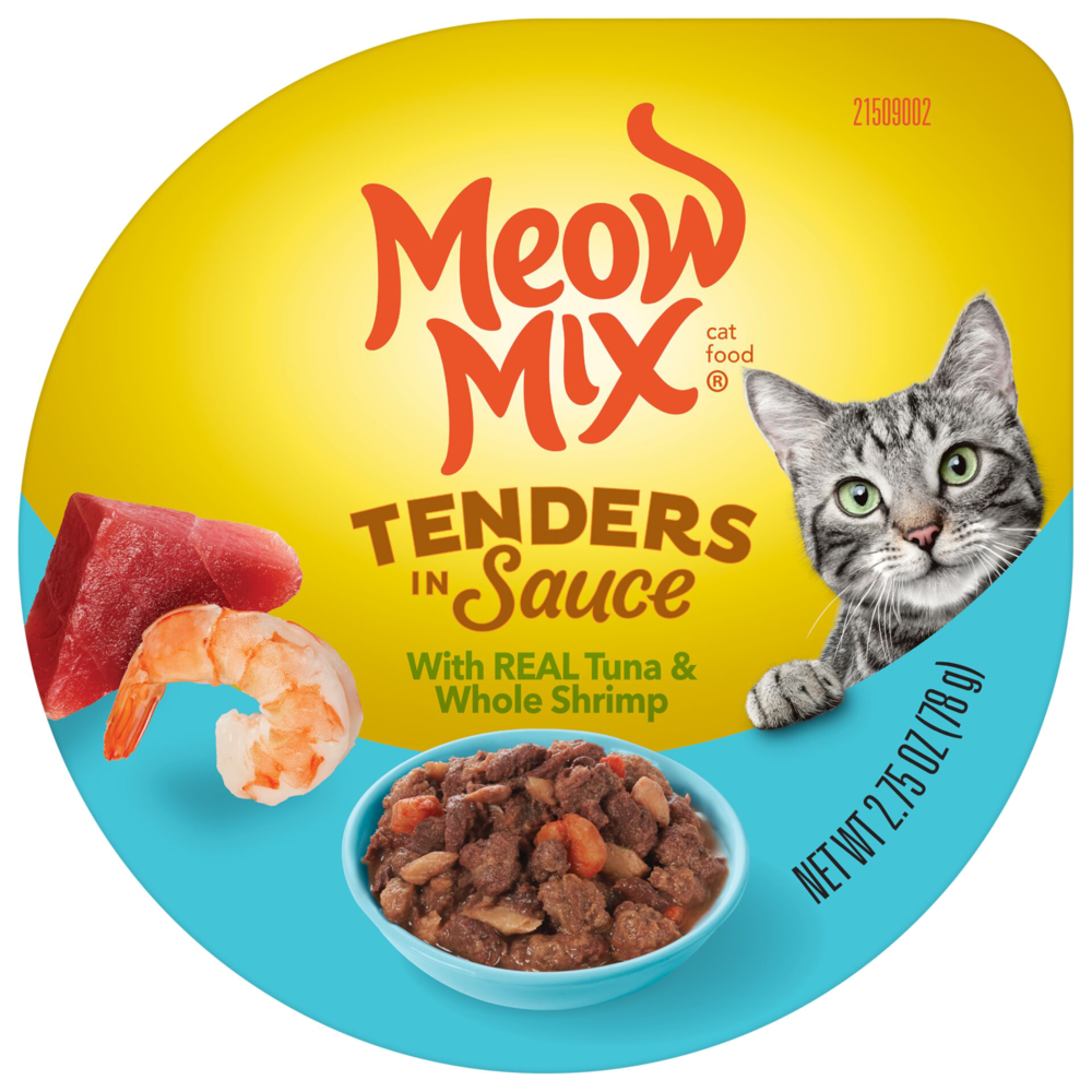 meow mix tuna and shrimp lovers