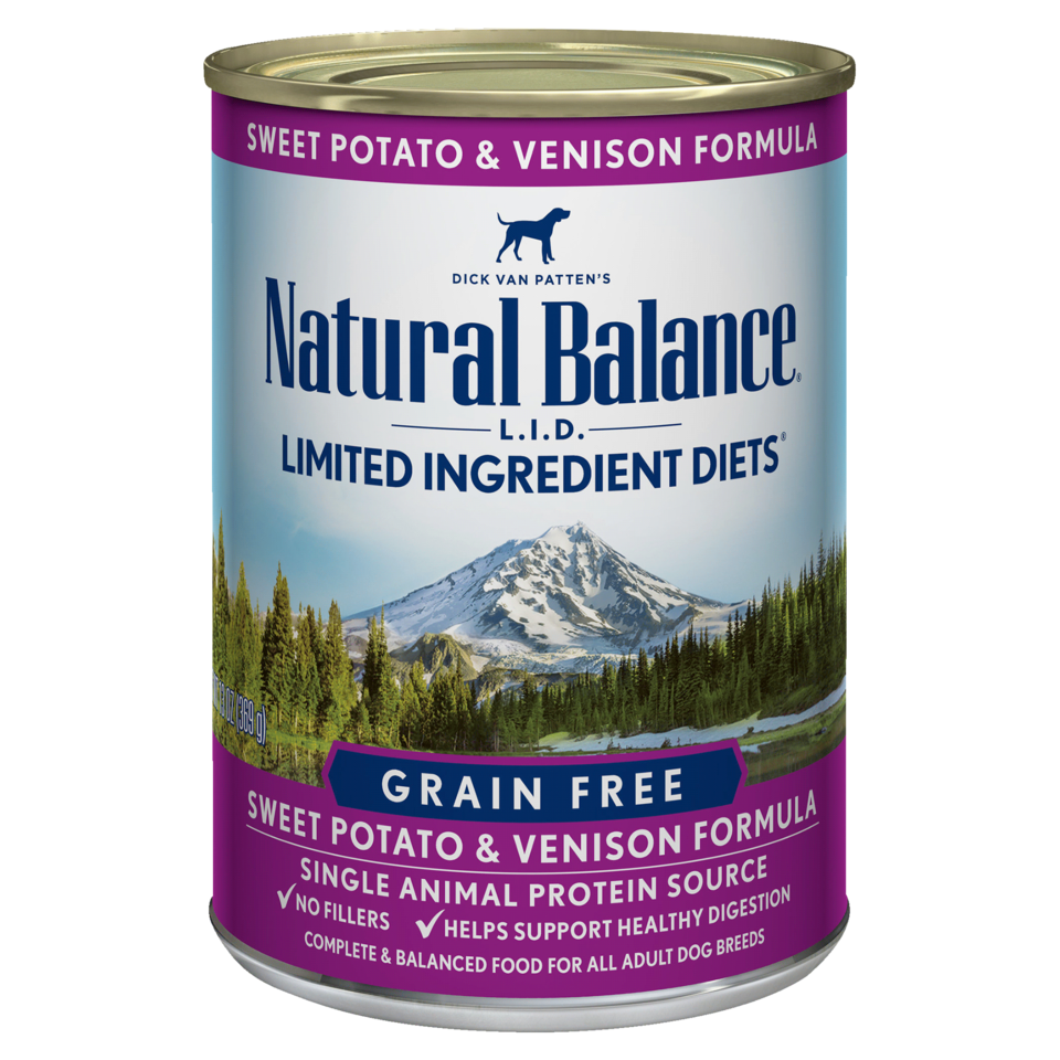 Limited Ingredient Diets® Sweet Potato & Venison Canned Dog Formula