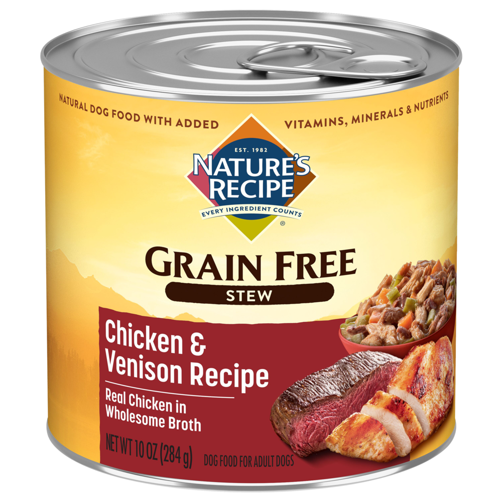 nature's recipe canned dog food