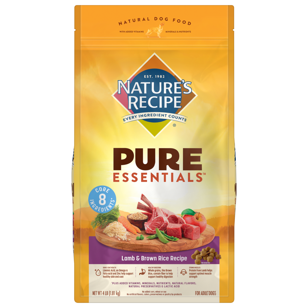 Pure Essentials™ Lamb & Brown Rice Dog Food | Nature’s Recipe®