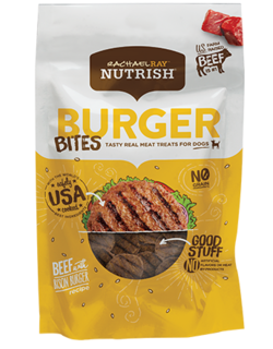 Burger Bites Beef and Bison Dog Treats
