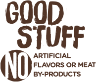 No artificial flavors or meat by-products