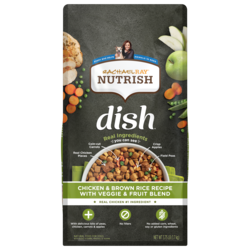 Nutrish DISH® Chicken & Brown Rice Recipe With Veggies & Fruit