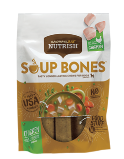 Soup Bones™ Real Chicken & Veggies Long Lasting Dog Chews 